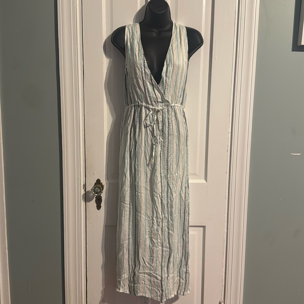 ✨NWT✨ BohoMe. Striped Maxi Cover Up Dress Size: Lg